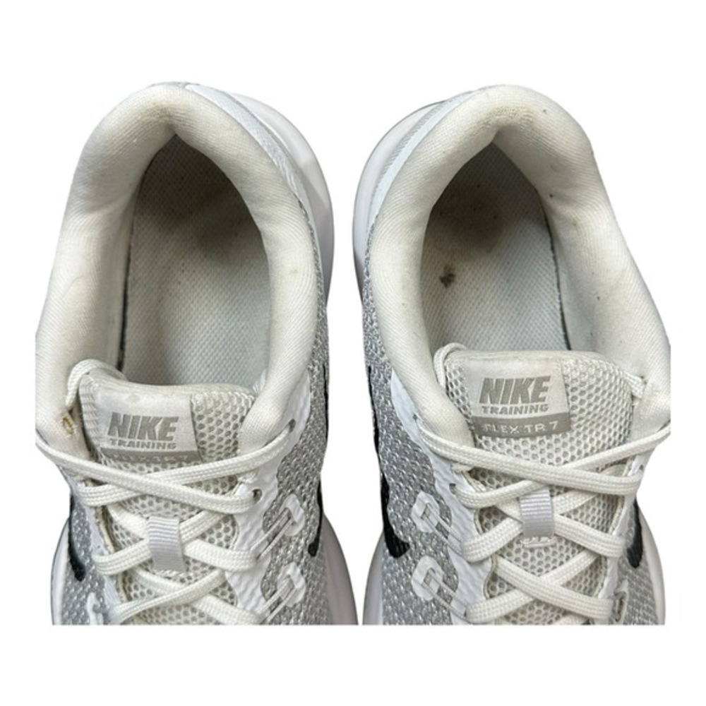 Nike Training Flex TR7 Running Shoes Womens 8 Sneakers White Mesh - Picture 6 of 7